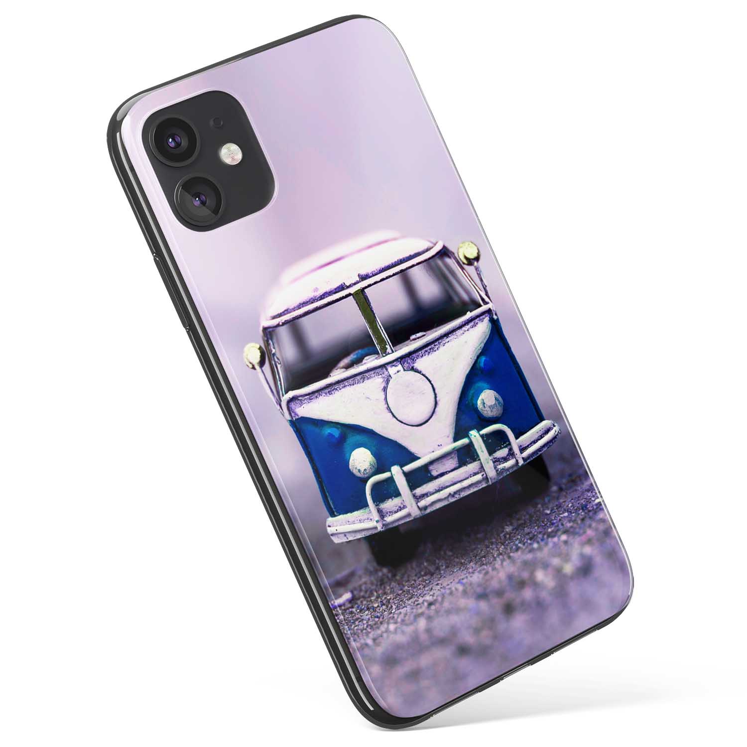 Azzumo Blue Camper Van Soft Flexible Ultra Thin Case Cover For the Apple iPod Touch 5th Gen 